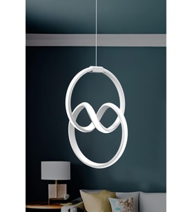Modern Beyaz Sarkıt LED Avize, Salon, Mutfak ve Oda Dekorasyonu
