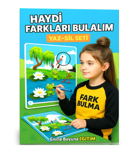 Haydi Farkları Bulalım YAZ-SİL Seti