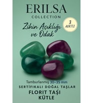 Sertifikalı Doğal Florit Taşı Kütle 3 Adet – Zihin Açıklığı, Odak ve Enerji Dengeleyici (Çok Renkli)