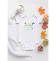Özel Tasarım Lisanslı Happy Birthday Daddy Bebek Body Baba Doğumgünü Hediye Bebek Badi Zıbın