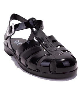 Igor S10258C Bıarrıtz Siyah Ortopedik Günlük Kadın Sandalet