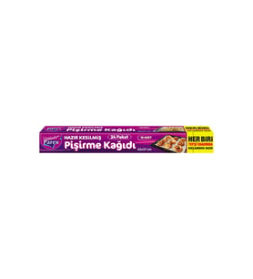 Hazır Kesilmiş Pişirme Kağıdı 10’lu 42 x 37 cm 24 Paket 1 Koli