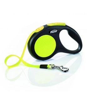 Flexi New Neon Otomatik Şerit Köpek Gezdirme Tasması Large 5 Metre