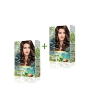 2 Paket Natural Beauty Amonyaksız Saç Boyası 5.0 Açık Kahve