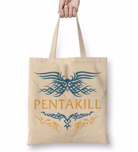 League of Legends Pentakill Bez Çanta Uzun Saplı