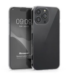 Microsonic Apple iPhone 16 Pro Max Kılıf Transparent Soft Şeffaf (Renksiz)