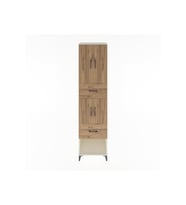 Hyperion Dolap 3 Raflı 2 Çekmeceli 4 Kapaklı 60x44x243 Aytaşı-Çam