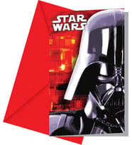 STAR WARS DAVETİYE SET 6'LI (Karışık)