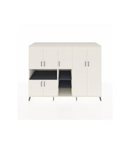 Kronos Dolap 13 Raflı 7 Kapaklı 220x59x163 Aytaşı-Aytaşı/Antrasit