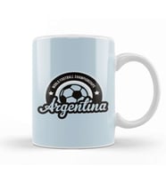 Argentina Sunrise World Football Championship 2018 Kupa Bardak Porselen