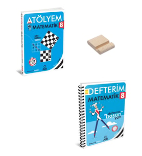 Lgs 8. Sınıf Matematik Atölyem ve Defterim + Telefon Standı