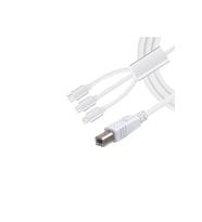 Pmr 3 in 1 Type c-Lightning- Micro usb to Type B Printer Kablosu