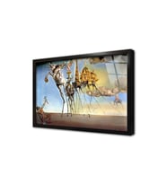 Sürrealizm Çerçeveli Cam Tablo