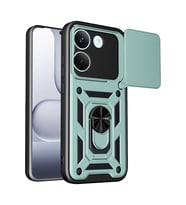 Northcity Xiaomi Poco X8 Pro Uyumlu Pars Lens Yüzüklü Silikon - Yeşil