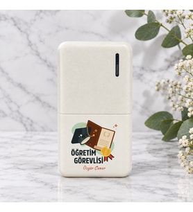Öğretim Görevlisine İsme Özel Powerbank