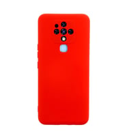Tecno Camon 16 Kılıf Nano içi Kadife Silikon - Kırmızı