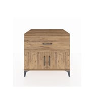 Kronos Şifonyer Tek Raflı Tek Çekmeceli 2 Kapaklı 88x59x80 Çam-Çam