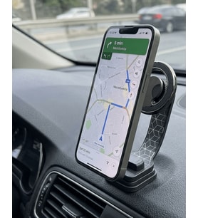 Araç İçi Manyetik Telefon Tutucu Katlanabilir Navigasyon Standı