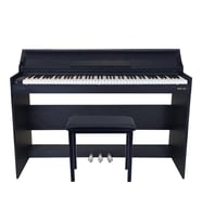 Jwin Sapphire SDP-145 Çekiç Aksiyonlu 88 Tuşlu Dijital Piyano + Tabure - Siyah