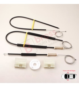Audi A4 B6 8E2/5 B7 8EC/D Seat Exeo 3R2/5 4/5 Kapı İçin Ön Sağ veya Sol Kapı Cam Kriko Tamir Seti