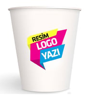 FİRMAYA ÖZEL BASKILI KARTON BARDAK 7 Oz 3000 ADET Maycup