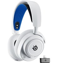 SteelSeries Arctis Nova 7P Beyaz Kablolu/Kablosuz Kulak Üstü Oyuncu Kulaklığı - Teşhir