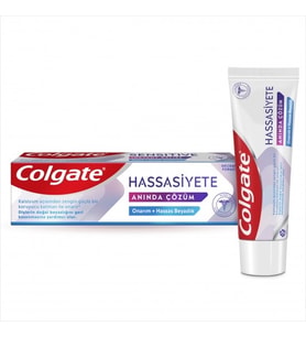 COLGATE HASSASİYETE ANINDA ÇÖZÜM ONARIM HASSAS BEYAZLIK DİŞ MACUNU 100 ML