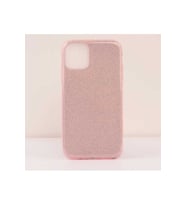 Apple iPhone 11 Uyumlu Kılıf Zore Shining Silikon (Pembe)