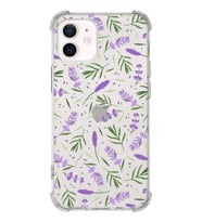 PrintiFy Apple iPhone 12 Mini Uyumlu Water Color 3 Baskılı Şeffaf Köşe Korumalı Antişok Kılıf