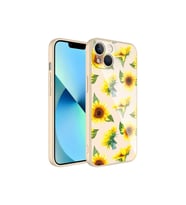 Apple iPhone 13 Uyumlu Kılıf Kamera Korumalı Desenli Sert Silikon Zore Epoksi Kapak (Model 2)