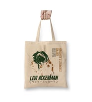 Humanity's Stronger Soldier Levi Ackerman Beyaz Bez Çanta Uzun Saplı Alışveriş Çantası Plaj Çantası