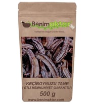 BenimAktar Keçiboynuzu Harnup Etli Tane Yeni Mahsül Memnuniyet Garantili 500 Gr