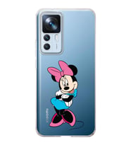 Xiaomi Mi 12t  Kamera korumalı Kapak Minnie Mouse Tasarımlı  Şeffaf Kılıf