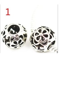 Takantakana Worldshop, Pandora, Bileklik Uyumlu, Gümüş, Charm  (1Adet)