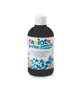 Carioca Tempera Yıkanabilir Poster Boya 500 ml. SİYAH 