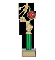 ODAK KUPA - Figürlü Kupalar - Basketbol Kadın Figürlü Kupalar FG-018 A - 39 cm