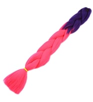 Afrika Örgülük Sen Ombreli 100 Gr. / Mor / Neon Pembe