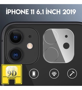 iPhone 11 6.1 full Tempered Kamera Koruyucu Kırılmaz Cam-(5775) - SSSSSS7416-5343