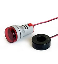 2'li Volt Amper Ölçüm 22MM AC60-500V 100A Kırmızı