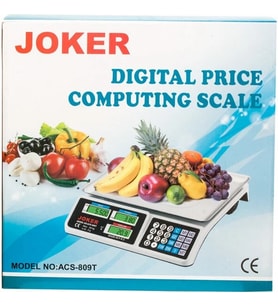 goldzaro Joker Çelik Kefe Çift Ekran Elektronik Terazi 40 kg Joker