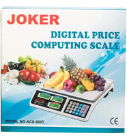 goldzaro Joker Çelik Kefe Çift Ekran Elektronik Terazi 40 kg Joker
