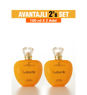 2'Li Set Alberto Taccini GABRIELLE Kadın Parfümü -100 ml