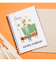 Genel Cerrah Tasarımlı Defter Kişiye Özel
