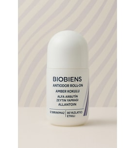 Beyazlatıcı Etkili Koku Önleyici Roll-On (Amber Kokulu) 50 Ml