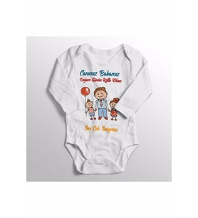 Canımız Babamız Seni Çok Seviyoruz Doğum Günü Zıbın
