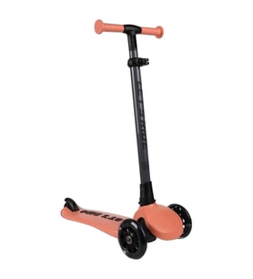 Let's Ride 3 Tekerlekli Katlanabilir Işıklı Scooter Somon