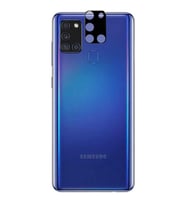 Samsung Galaxy A21S Uyumlu Zore 3D Kamera Camı (Siyah)