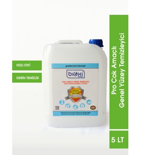 Bioxi® Pro Çok Amaçlı Genel Temizleyici 5 LT – Yüksek Hacimli Profesyonel Temizlik Çözümü