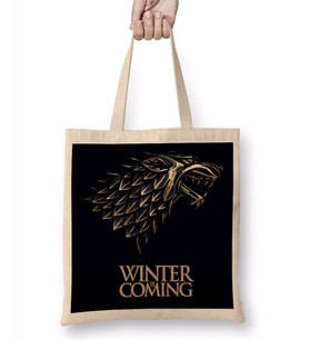 Game Of Thrones Wınter Is Comıng Bez Çanta Uzun Saplı