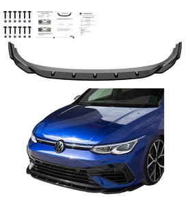 VW Golf Mk8 R 2020-2024 Ön lip (Siyah)
